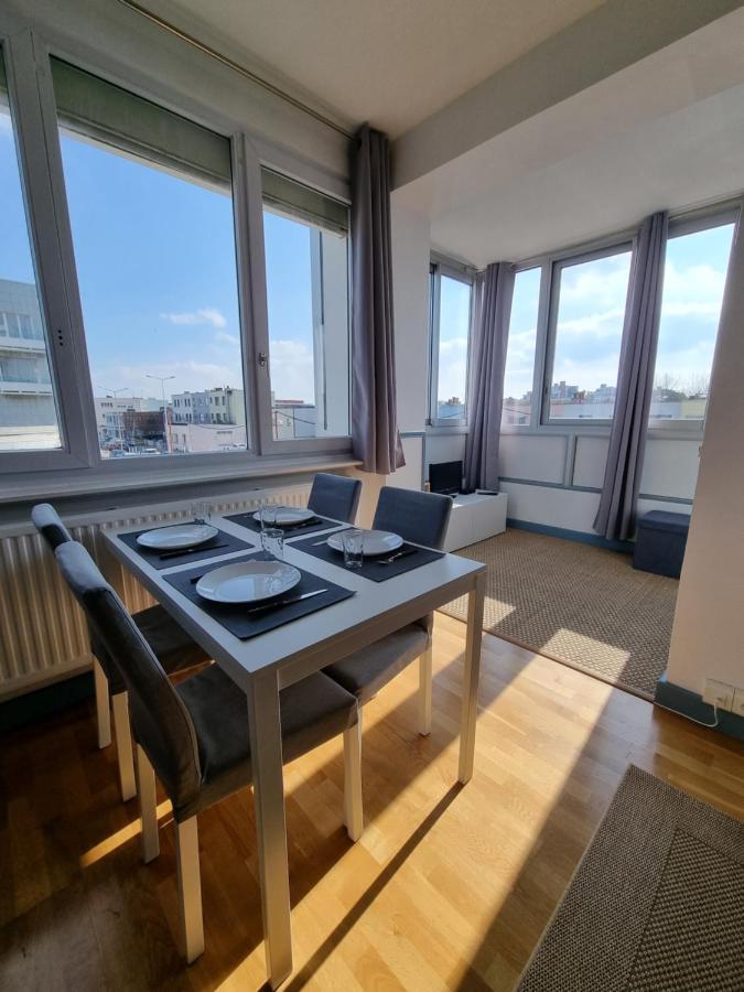 Studio Malouin - Sur La Digue De Malo Les Bains Avec Vue Sur Mer Exterior foto